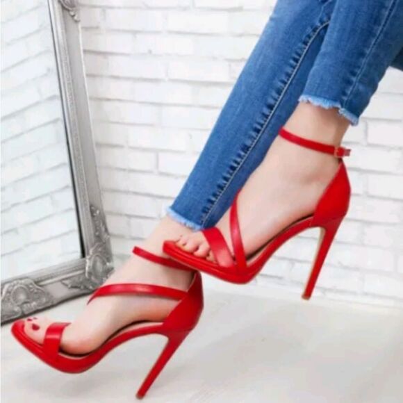 BRAND NEW YORK JESSICA SIMPSON HIGH HEEL STILETTOS SANDAL R3 - Picture 10 of 16